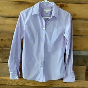 Banana Republic No Iron Fitted Button Down Shirt